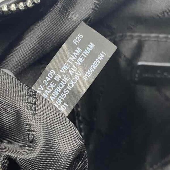 Michael Kors Carmela Medium Black Crossbody Bag - Picture 10 of 11